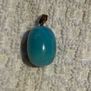 Vintage Amazonite pendant